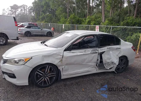 2017 Honda Accord Sport from USA, damaged, VIN 1HGCR2F58HA153699